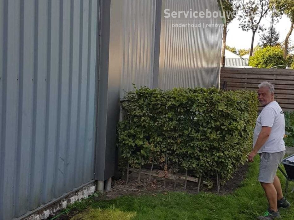 Nieuwe gevelbeplating Stengs & Leijten