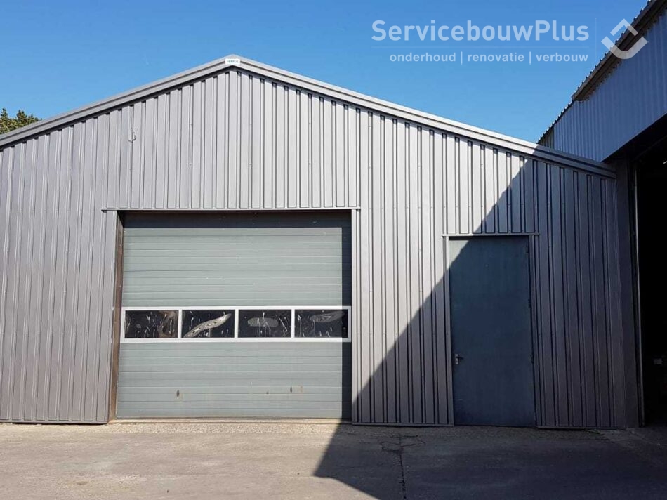 Nieuwe gevelbeplating Stengs & Leijten