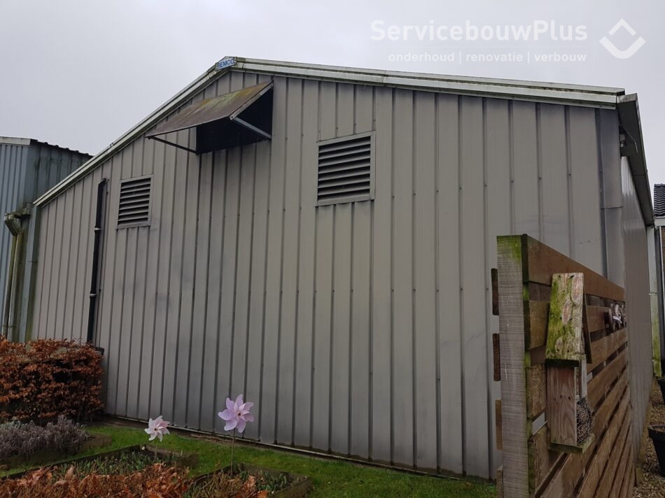 Nieuwe gevelbeplating Stengs & Leijten