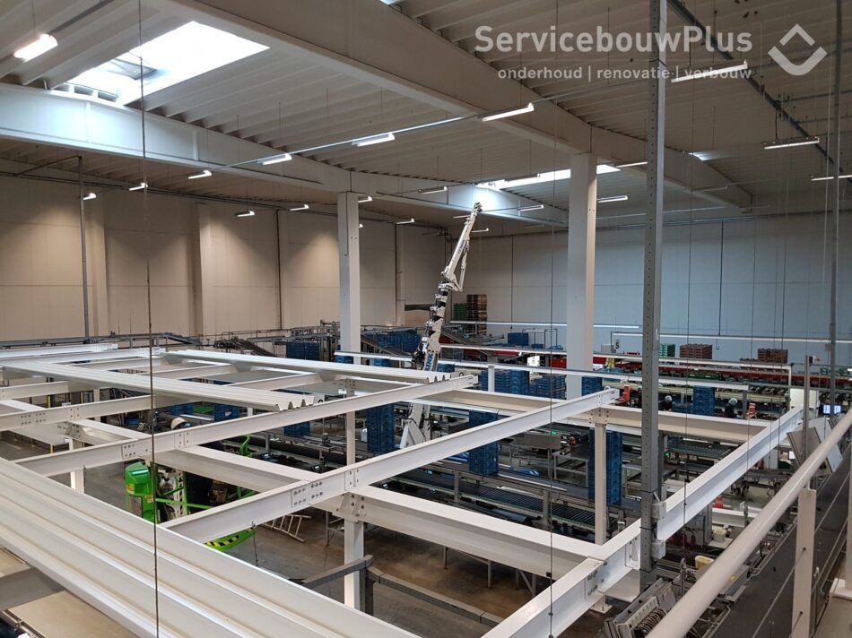 Realisatie entresolvloer Greenpack