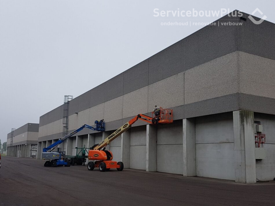 Onderhoud loodsen CWT Sitos