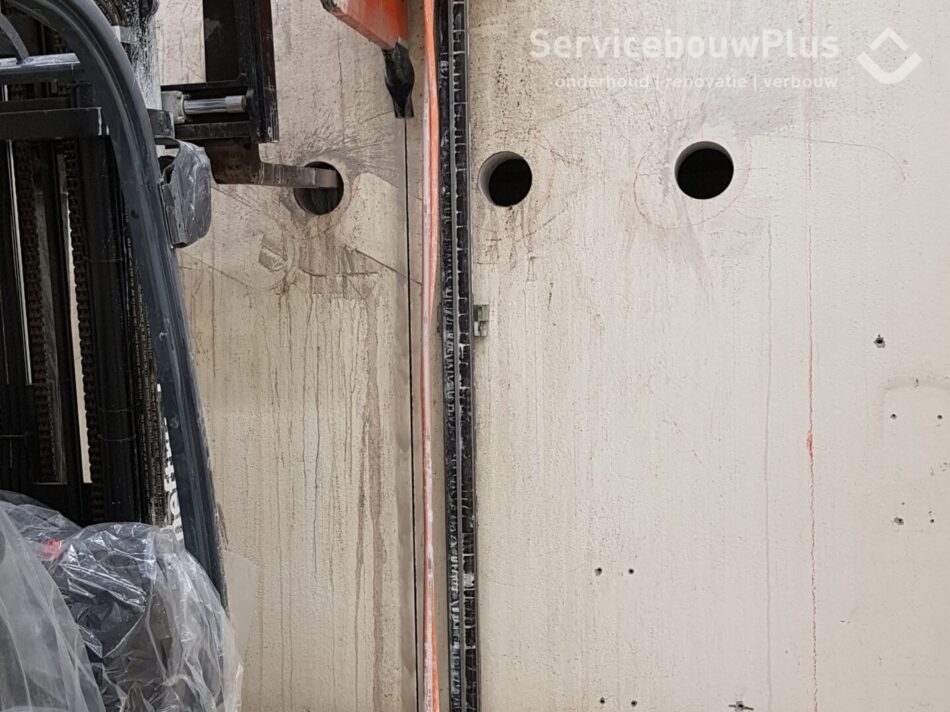 Aanbrengen sparingen Buisman