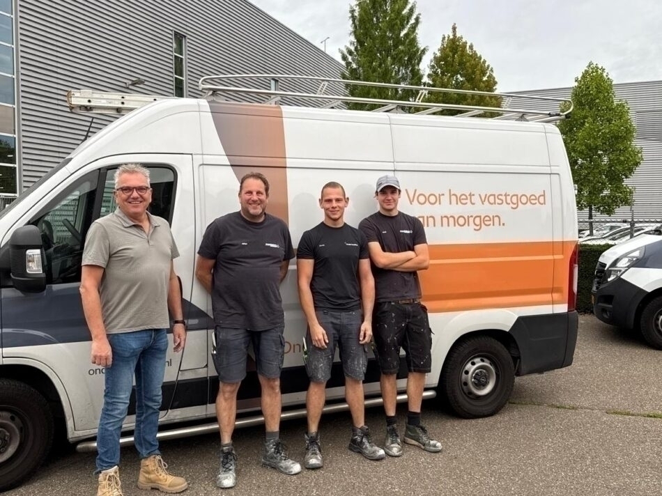 Het team van OnderhoudPlus bij DELA